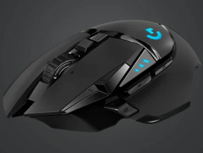 Logitech G502 Lightspeed / HERO 25K Sensor, Adj DPI 25.6K, RGB, 11 Programmable Buttons