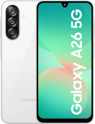 Samsung Galaxy A26 5G (Awesome White, 128 GB) (8 GB RAM)