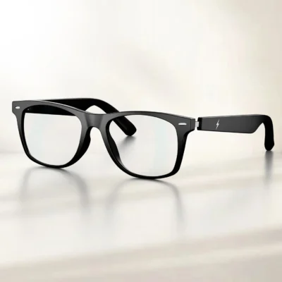 Fire-Boltt Fire-Lens Dune Smart Glasses |Bluetooth Audio |Hands-Free Calls |Voice Assistant (Active Black)