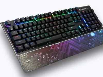 ZEBRONICS Zeb-Max Chroma Wireless Standard Gaming Keyboard Compatible with Desktop, Laptop, Mac (Black)
